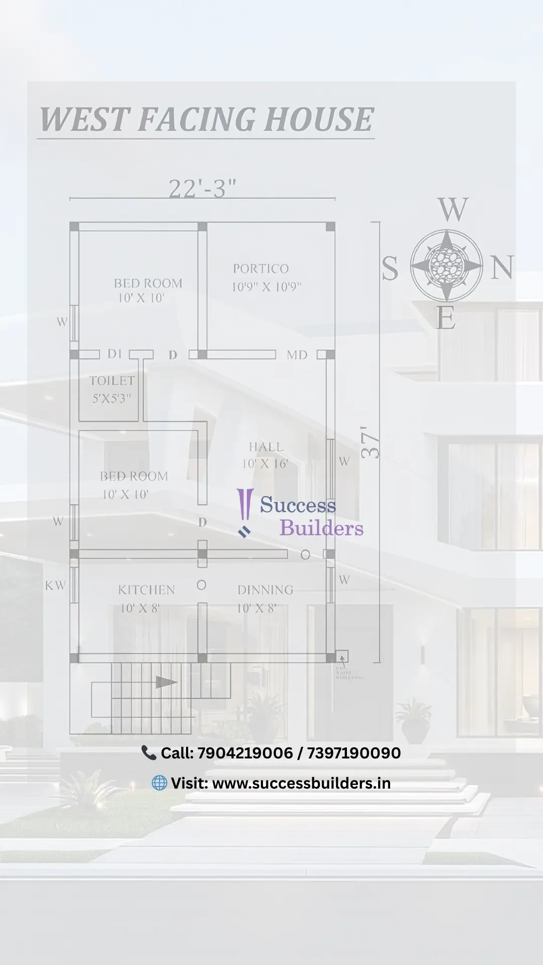 success builders modern home construction pallikaranai chennai